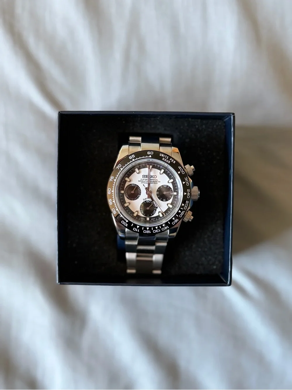 Seiko Mod: Reverse Ghost Daytona - Picture 10 of 11